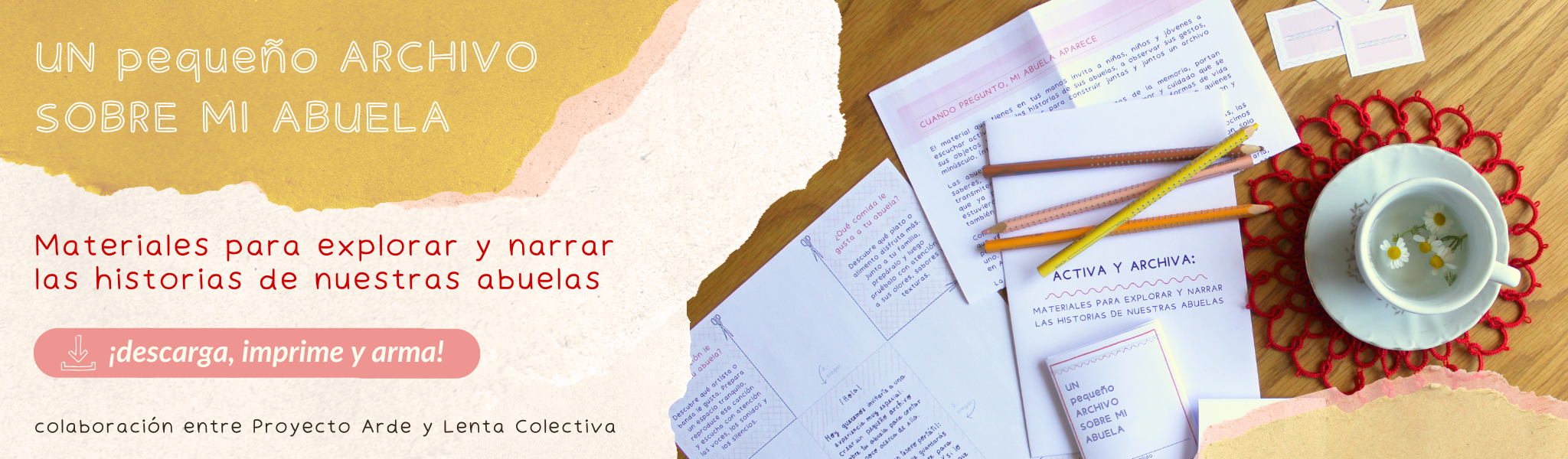 Banner un pequeño archivo sobre mi abuela